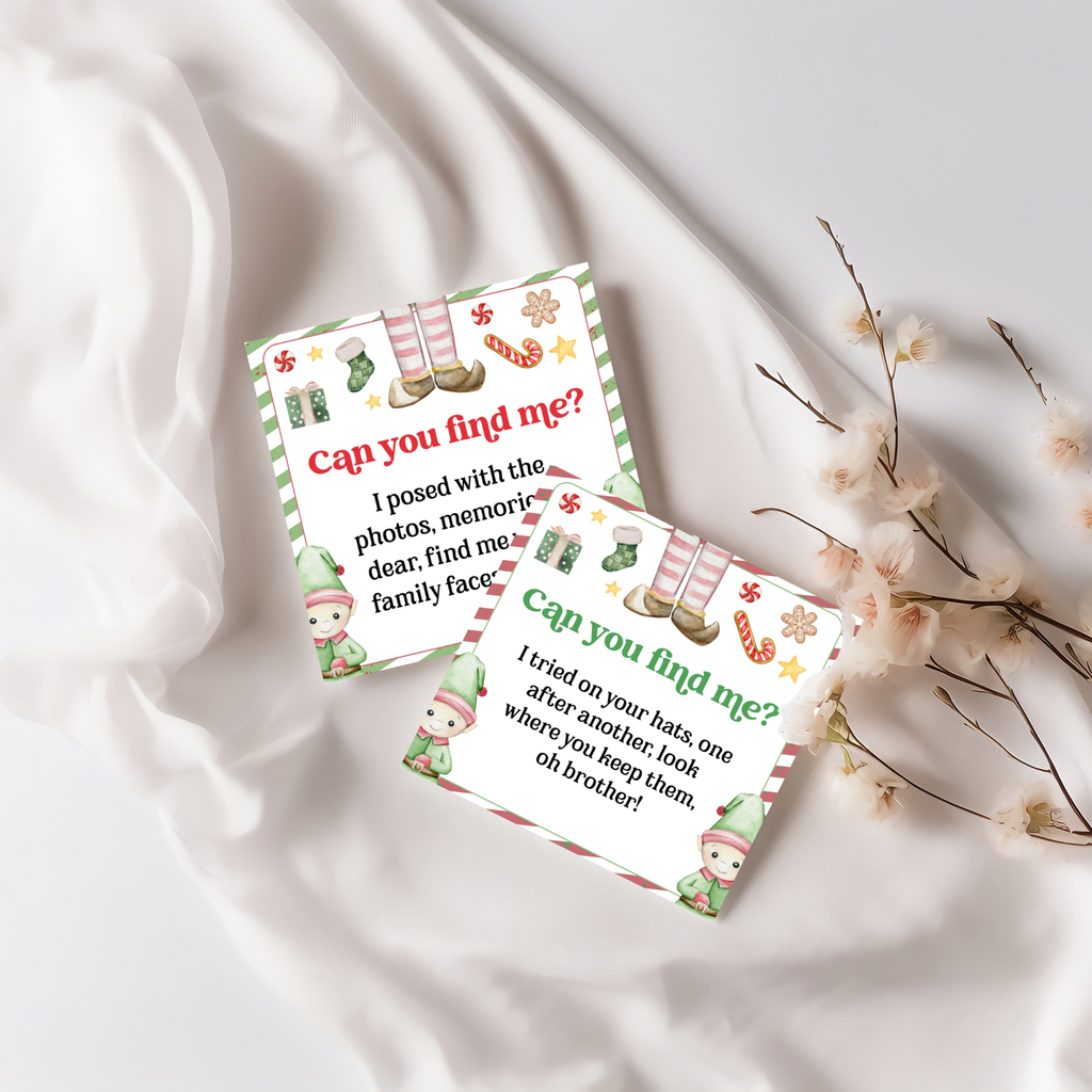 54 Elf Scavenger Hunt