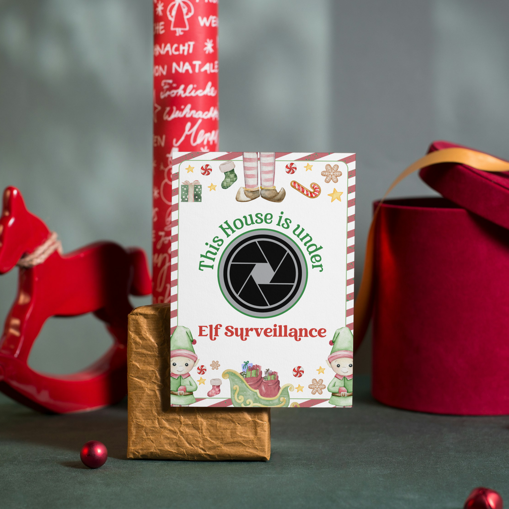 Elf Cam & Surveillance Printable