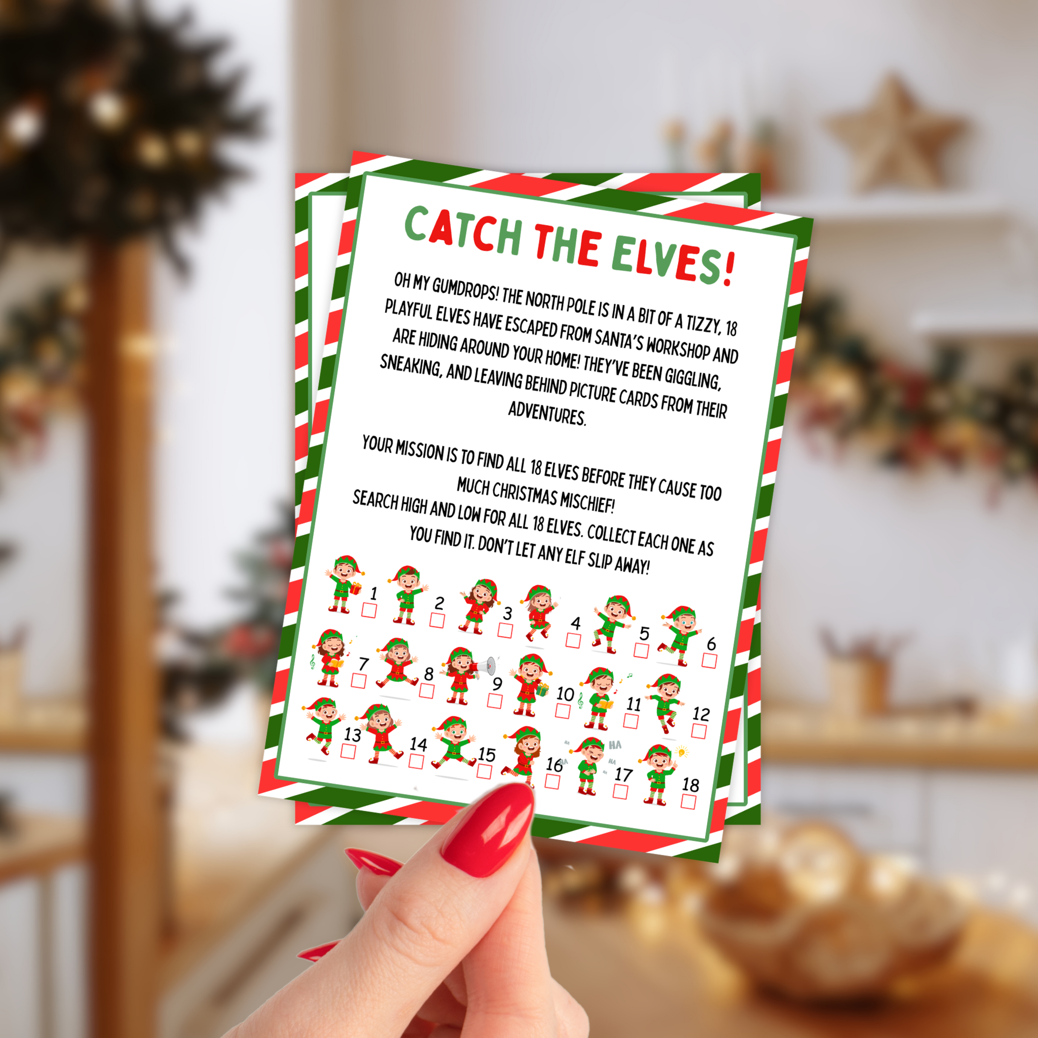 Catch the Elves | Scavenger Hunt