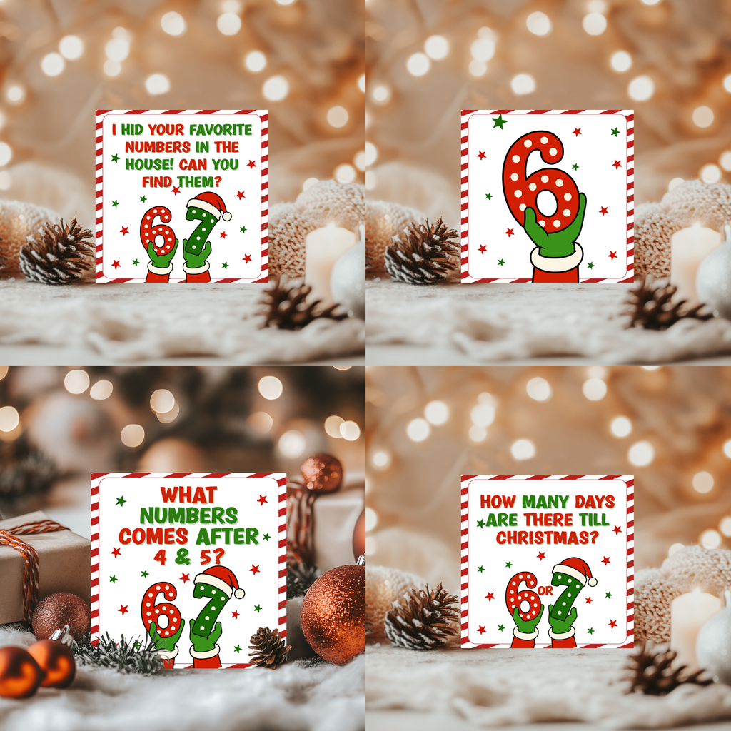 6-7 Theme Elf Note Cards