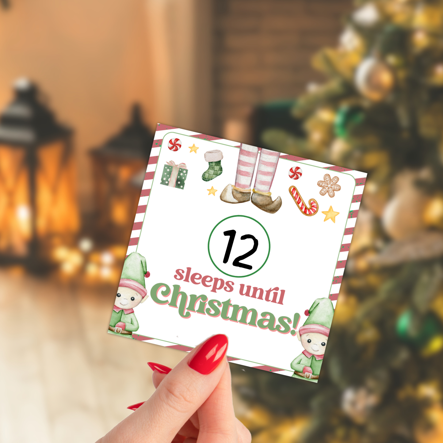 Elf Note | 90 Printable Cards