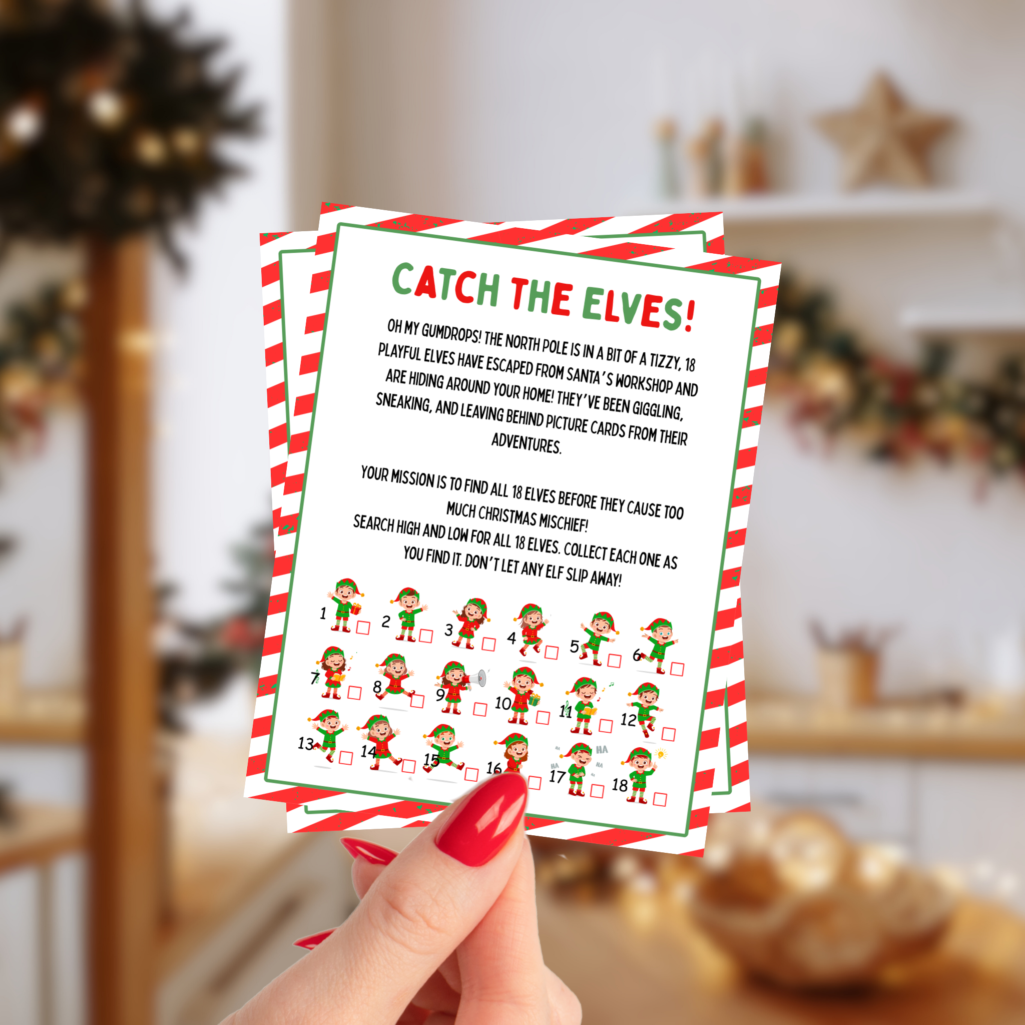 Cacth the Elves | Scavenger Hunt