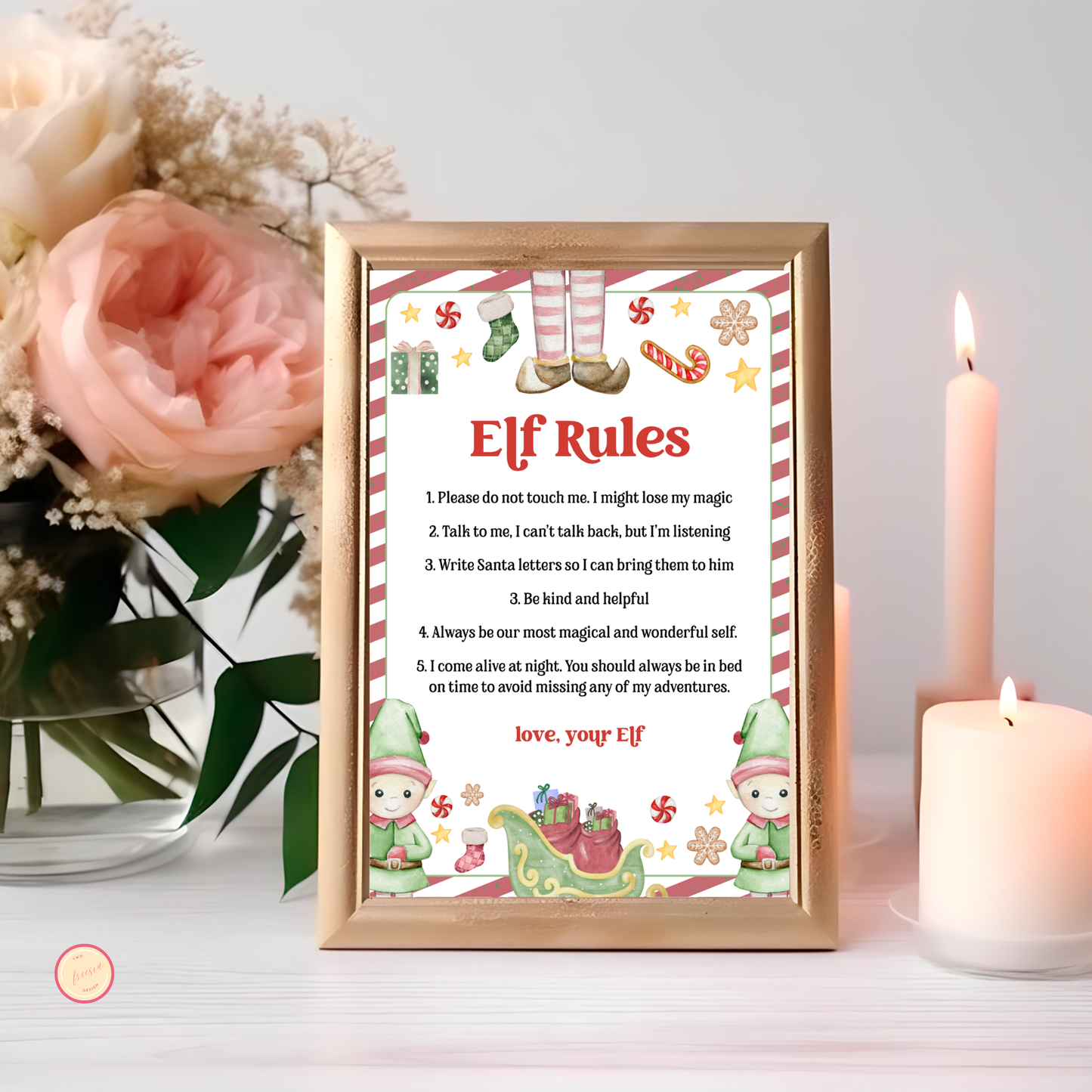 Christmas Elf Magic Rules