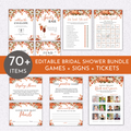 Fall Bridal Shower Games & Signs - #1