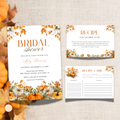 Fall Bridal Shower + Recipe Card Bundle