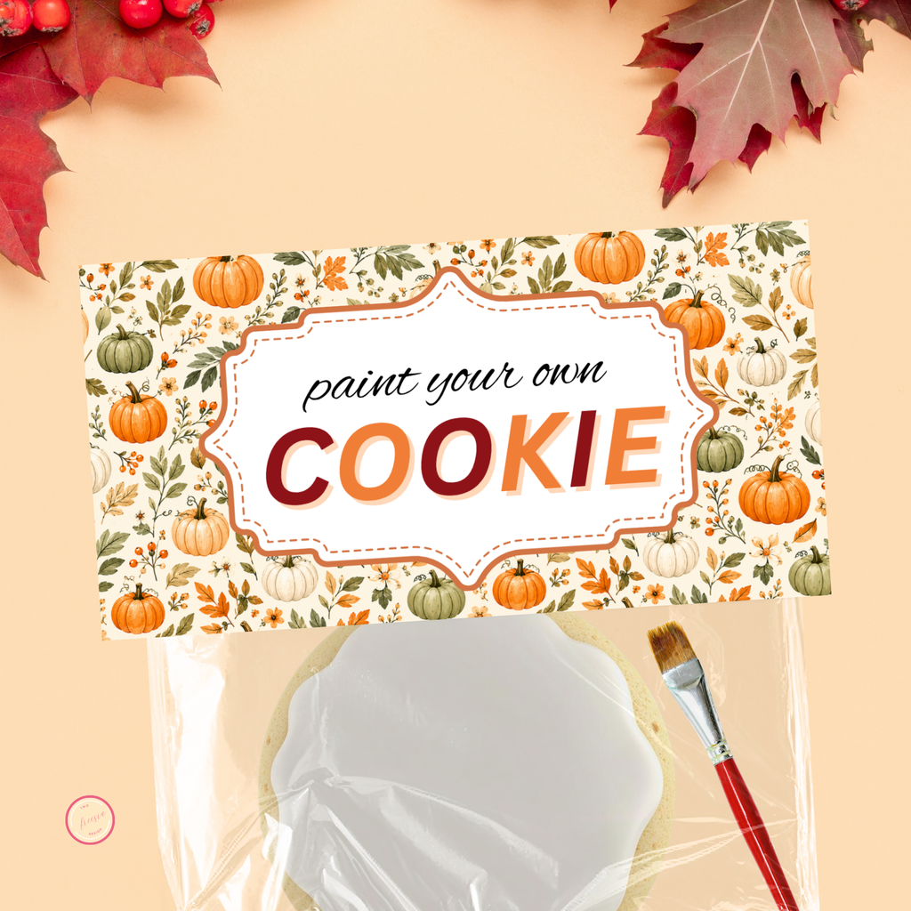 PYO Cookie Bag Topper - Fall