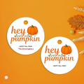 Hey Pumpkin Fall Tag