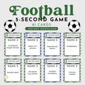Football (Soccer) 5 Second Game