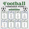 Football (Soccer) Forbidden Word Game