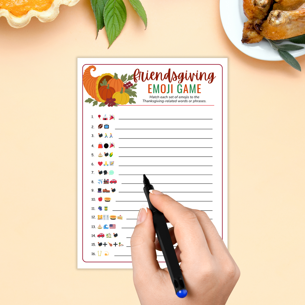 16 Friendsgiving Party Games