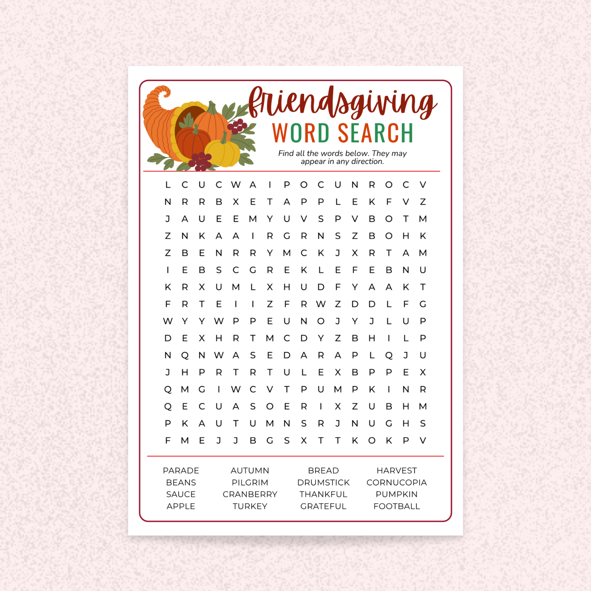 16 Friendsgiving Party Games