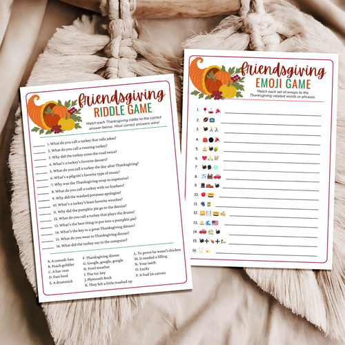 16 Friendsgiving Party Games