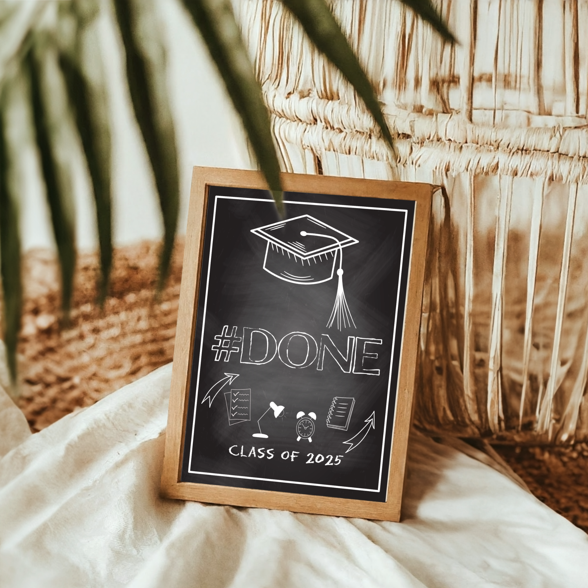 Done Graduation Party Table Sign