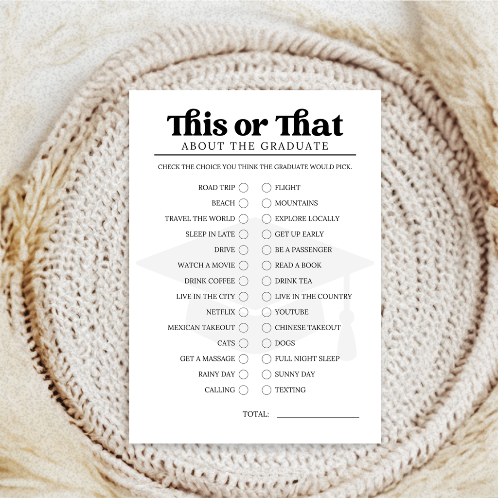 3 Graduation Game Bundle