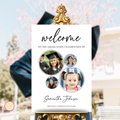 Graduation Party Welcome Sign Template - with Photos