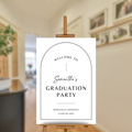 Graduation Party Welcome Sign Template