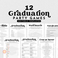 Graduation Game Bundle | Editable