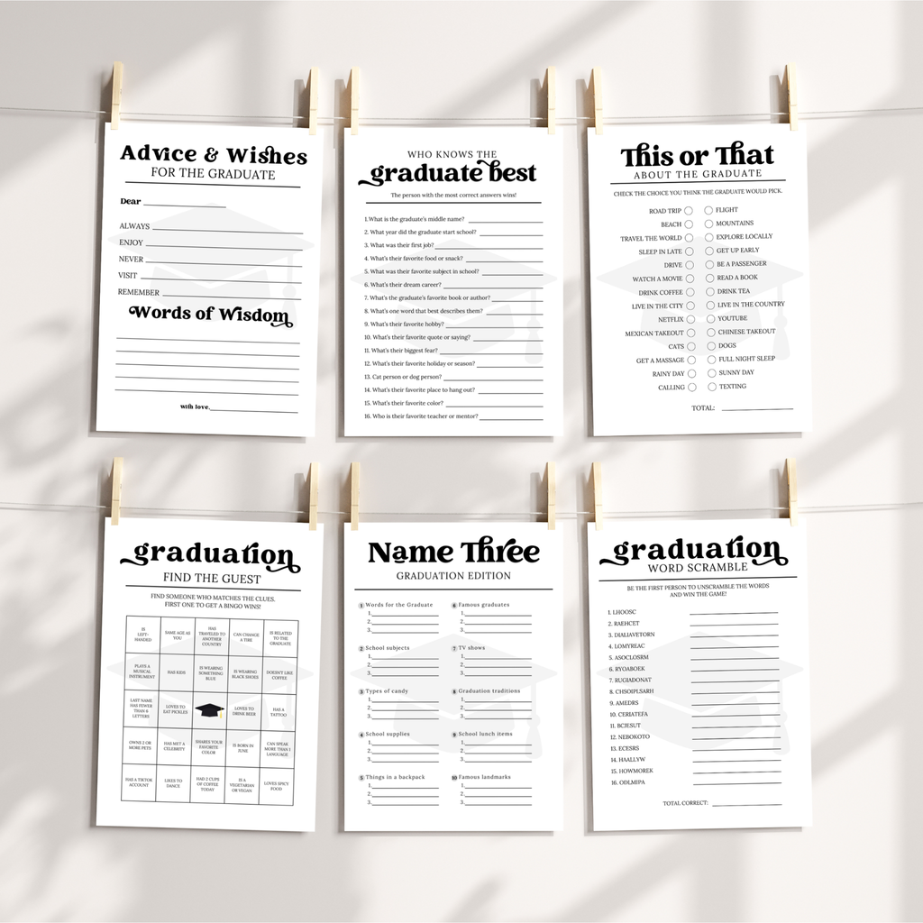 Graduation Game Bundle