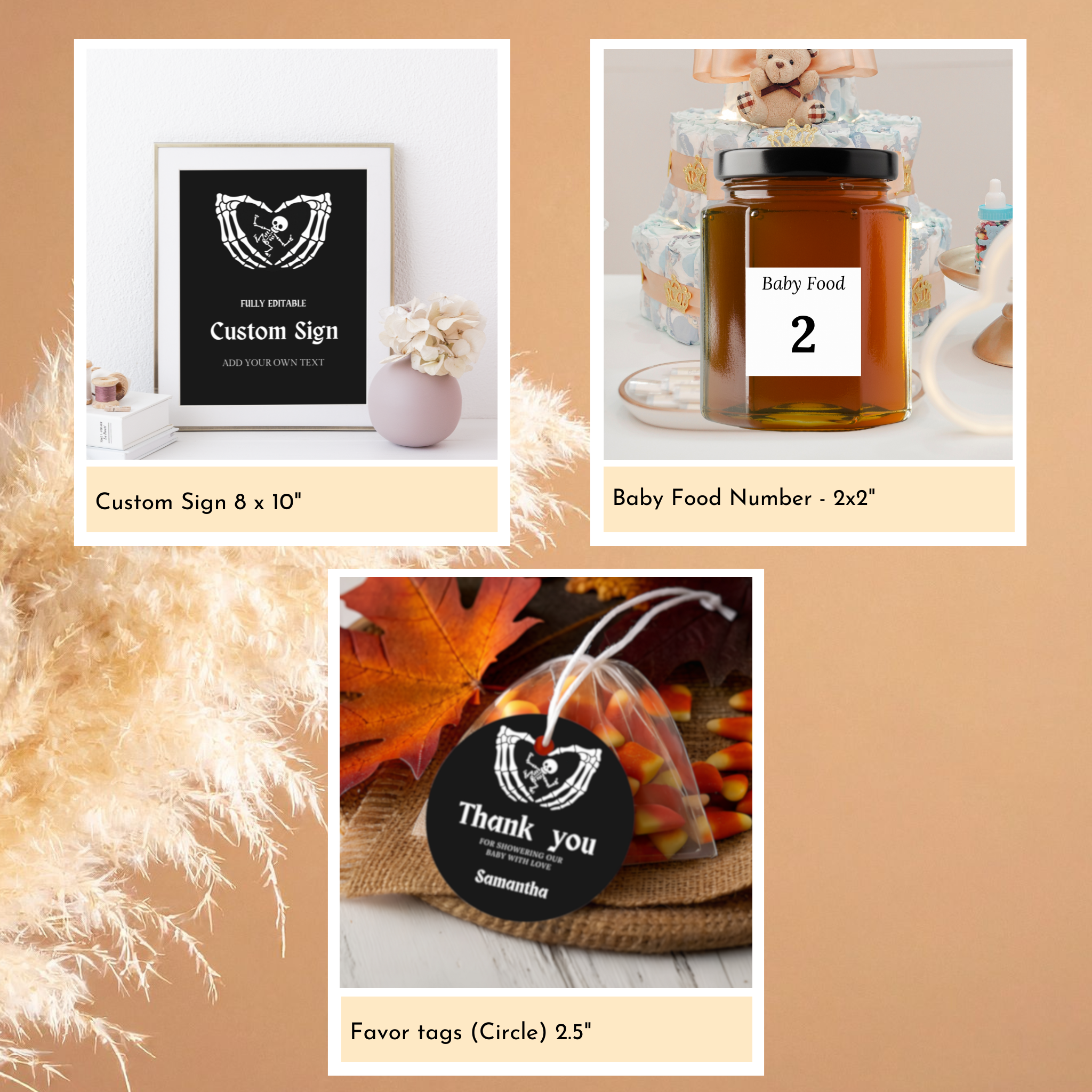 Halloween Baby Shower Bundle