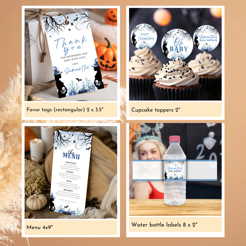 A Baby is Brewing Shower Bundle | Blue