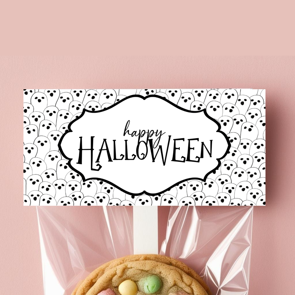 Halloween Treat Bag Toppers