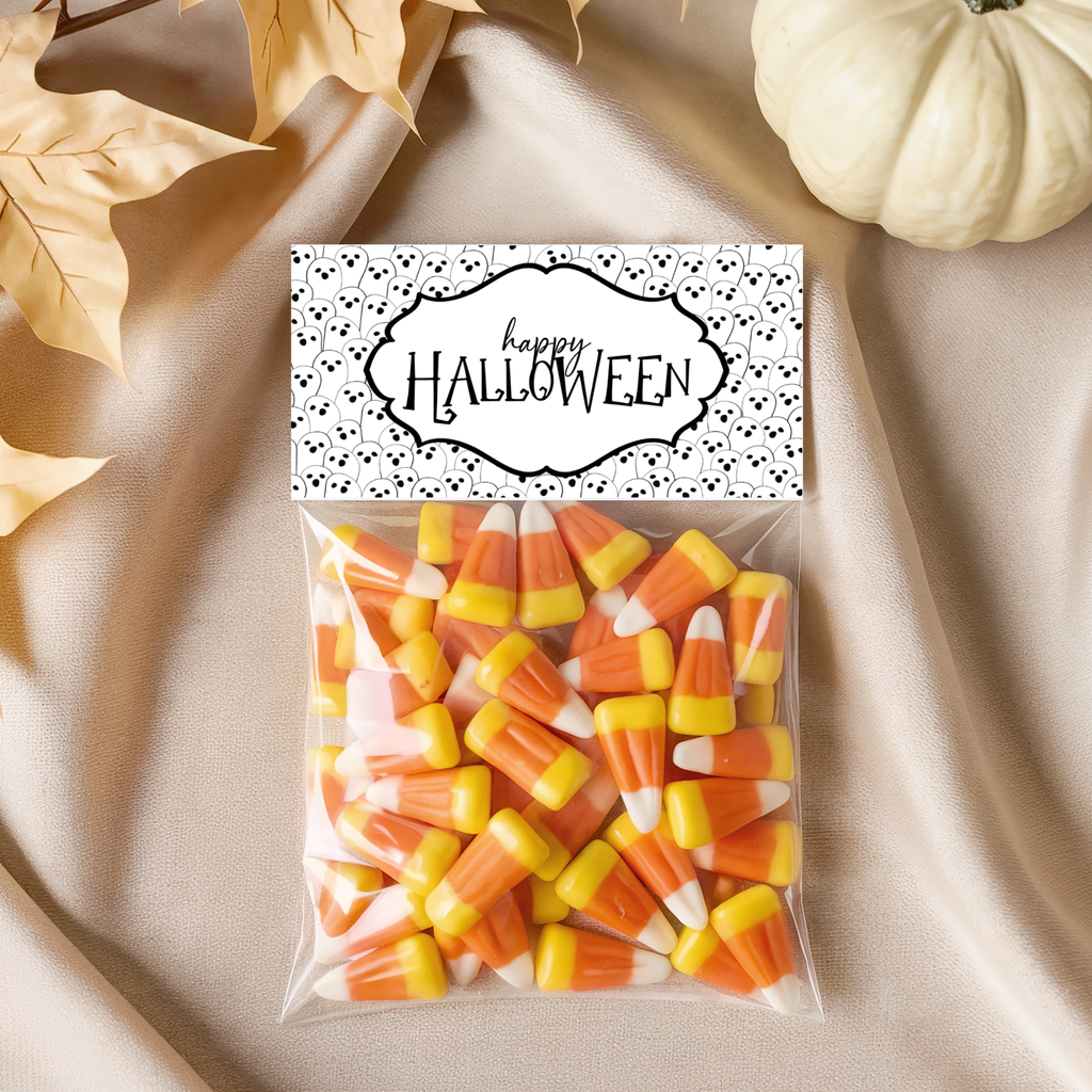 Halloween Treat Bag Toppers