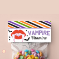 Vampire Vitamins Treat Topper