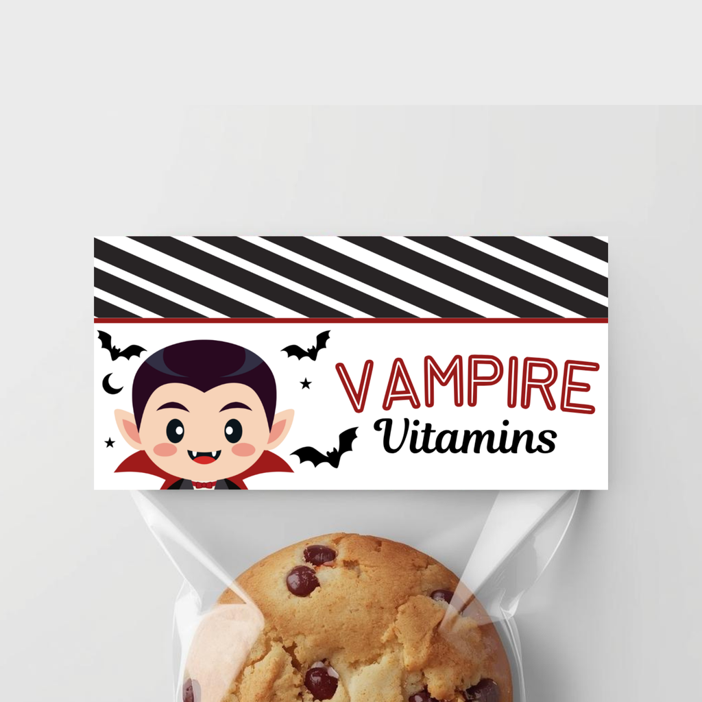Vampire Vitamins Bag Topper