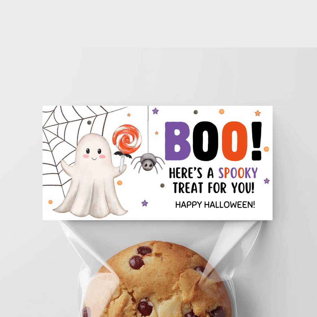 Halloween Boo Bag Topper