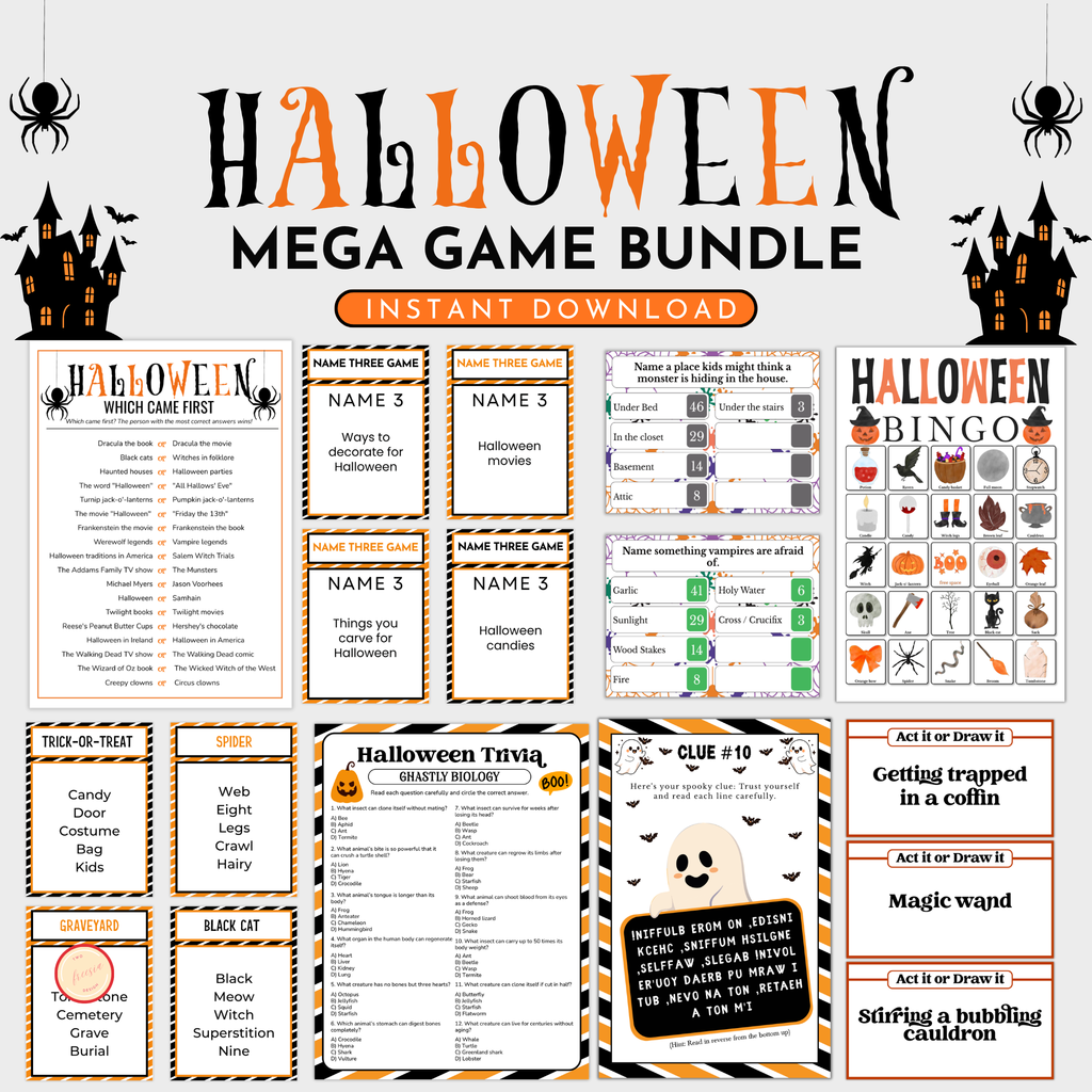 Halloween Mega Game Bundle