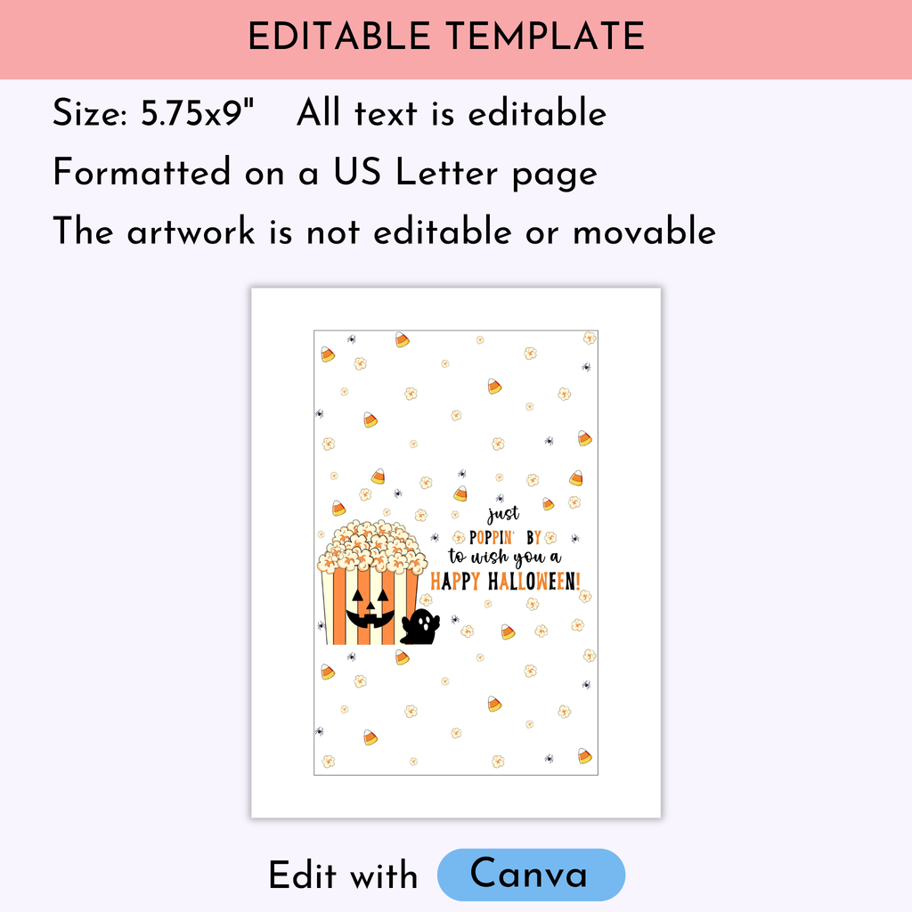 Halloween Popcorn Wrapper -1