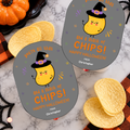 Halloween Potato Chip Label