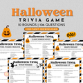 Halloween Trivia Game Bundle