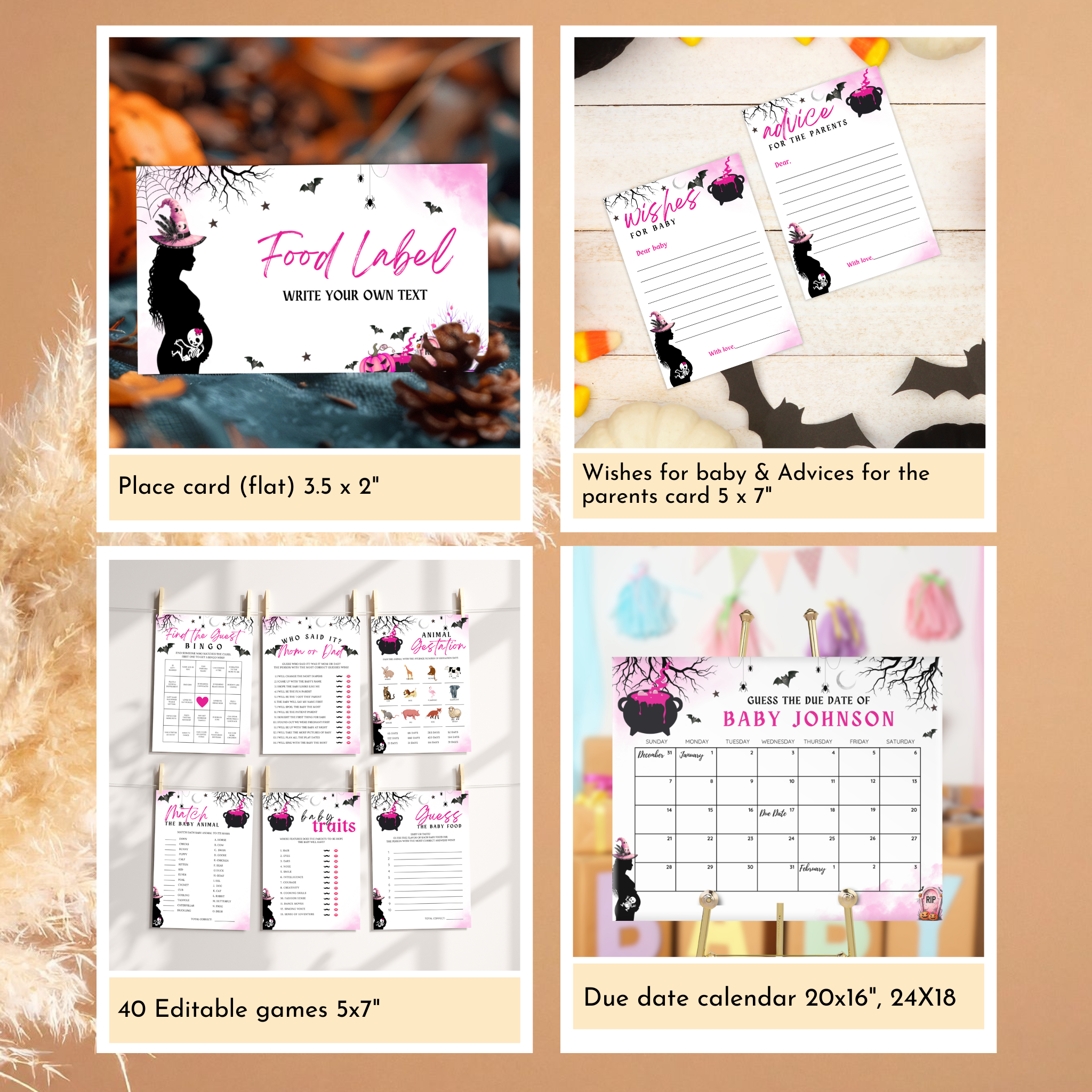 A Baby is Brewing Shower Bundle | Pink