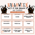 Halloween Act It or Draw It