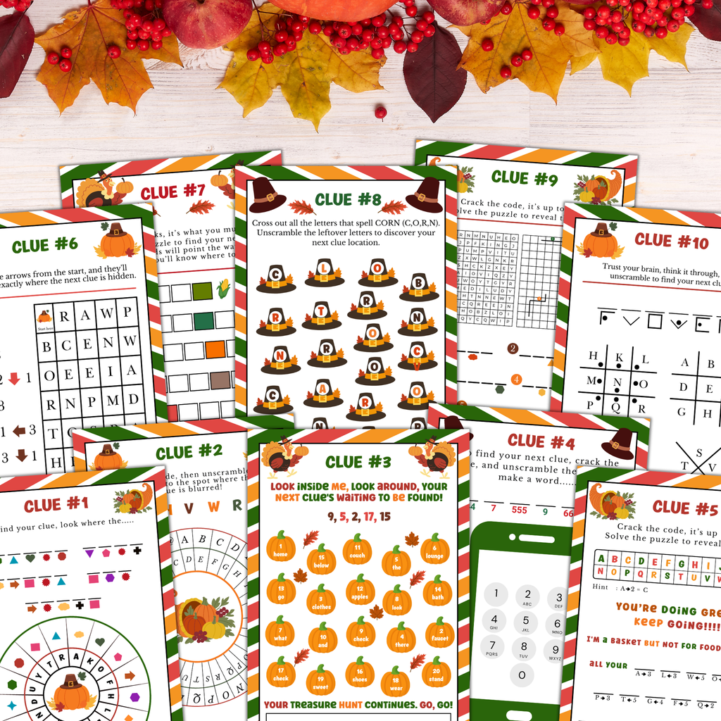 Thanksgiving Treasure Hunt