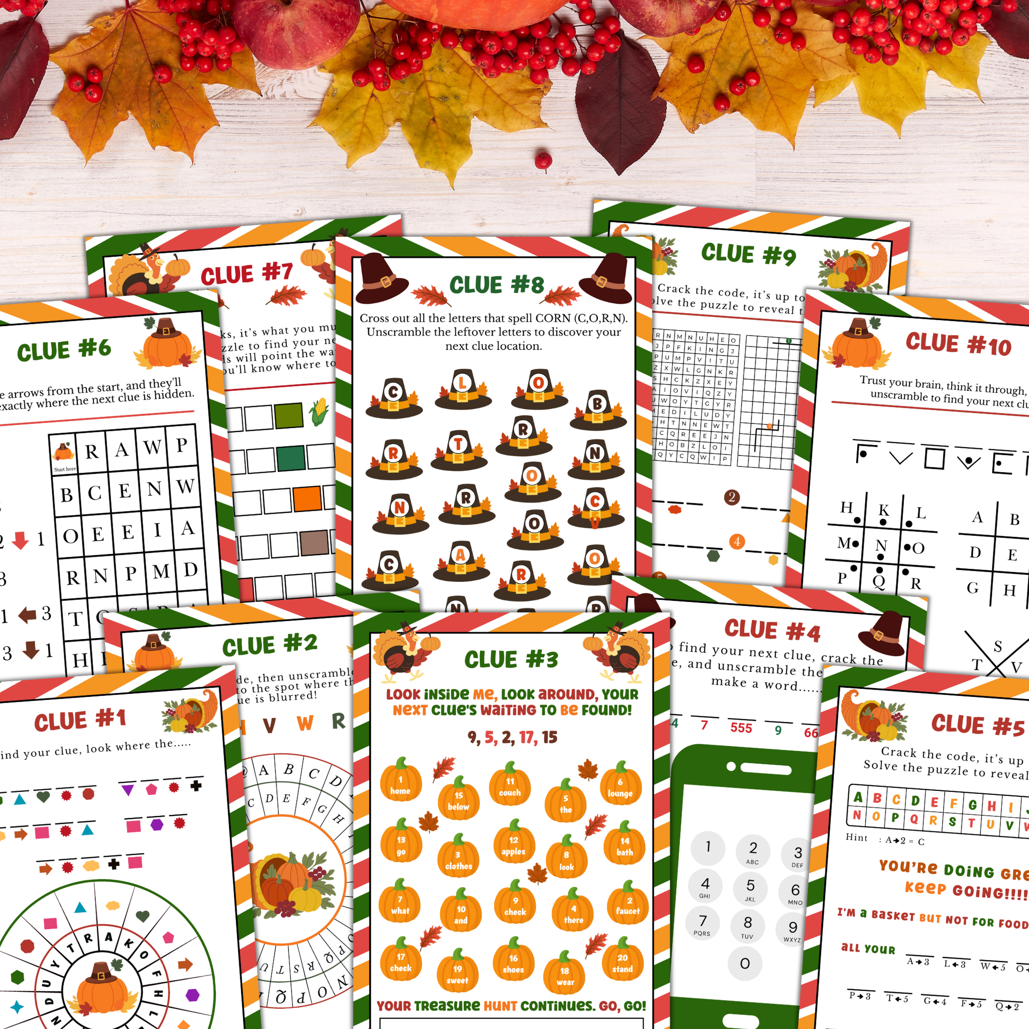 Thanksgiving Treasure Hunt