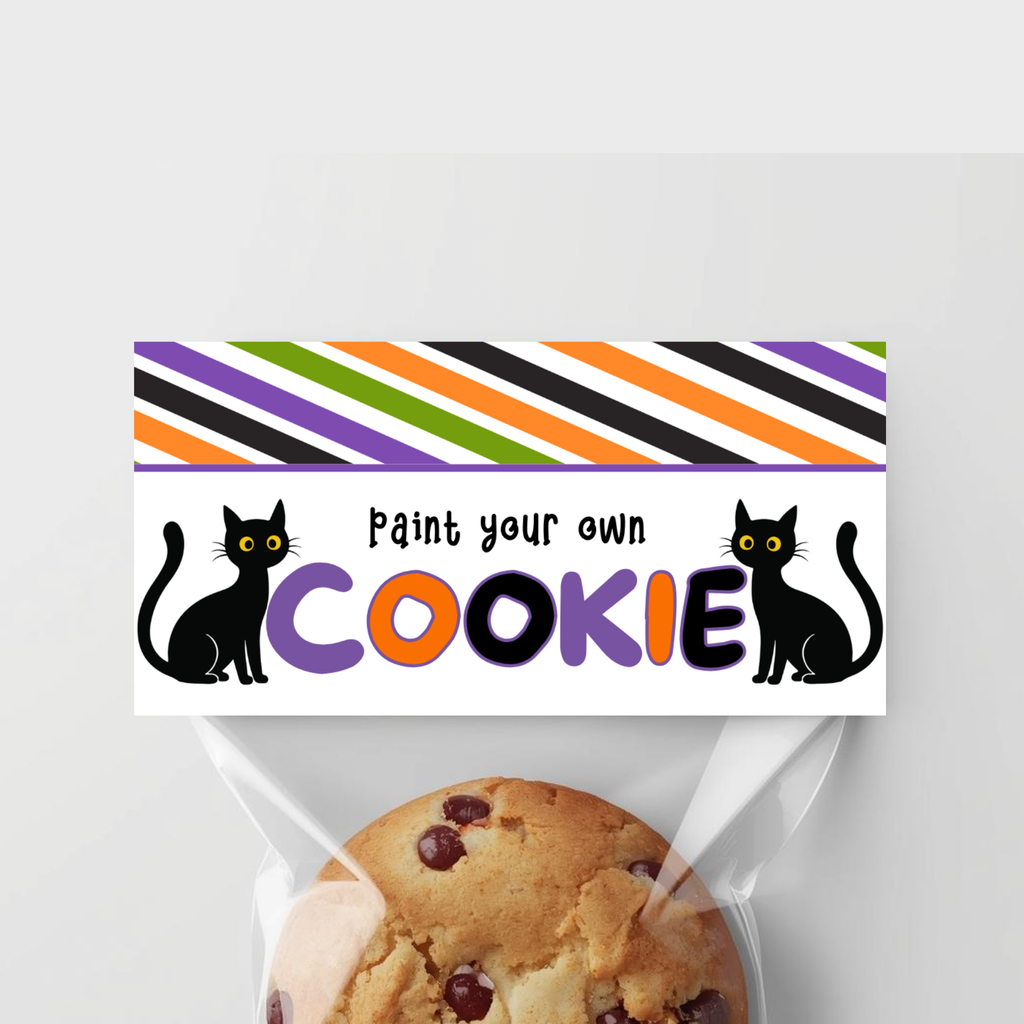 PYO Cookie Bag Topper - Halloween