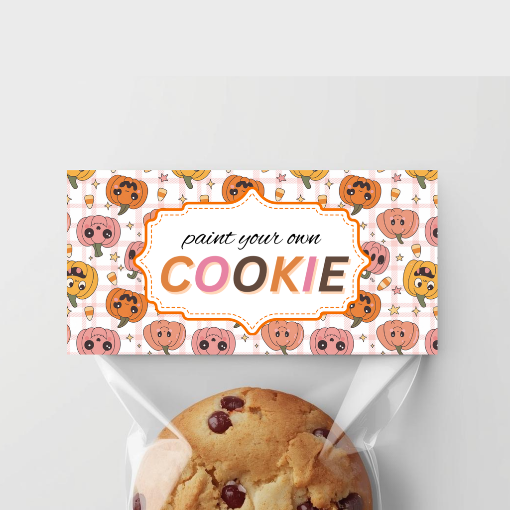 Halloween PYO Cookie Bag Topper 02