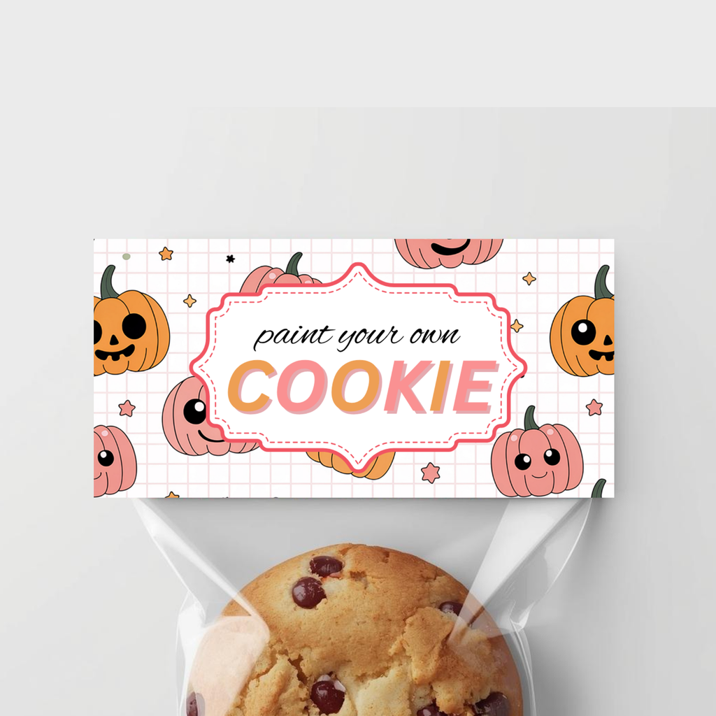 Halloween PYO Cookie Bag Topper 03