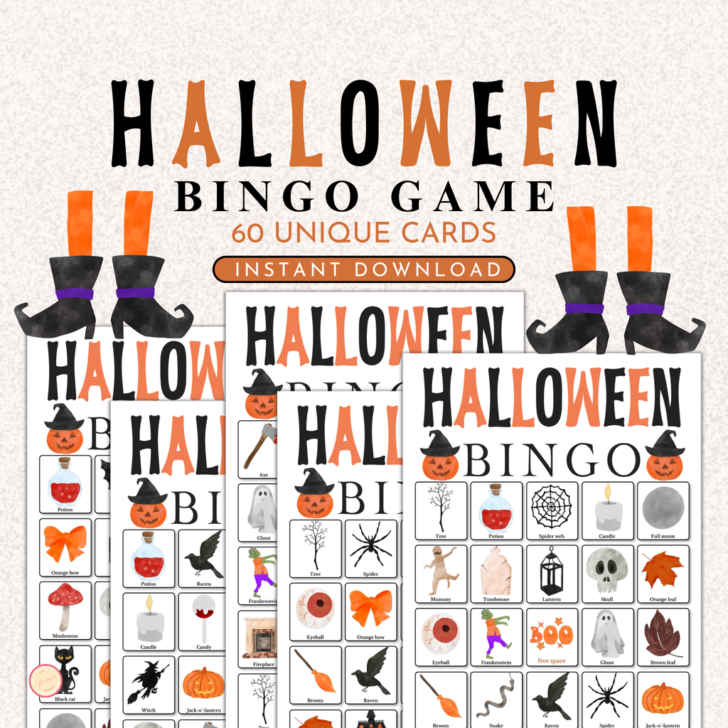 Halloween Bingo Game