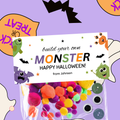 BYO Monster Bag Topper - Halloween