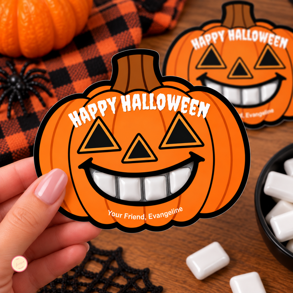 Pumpkin Chewing Gum Holder
