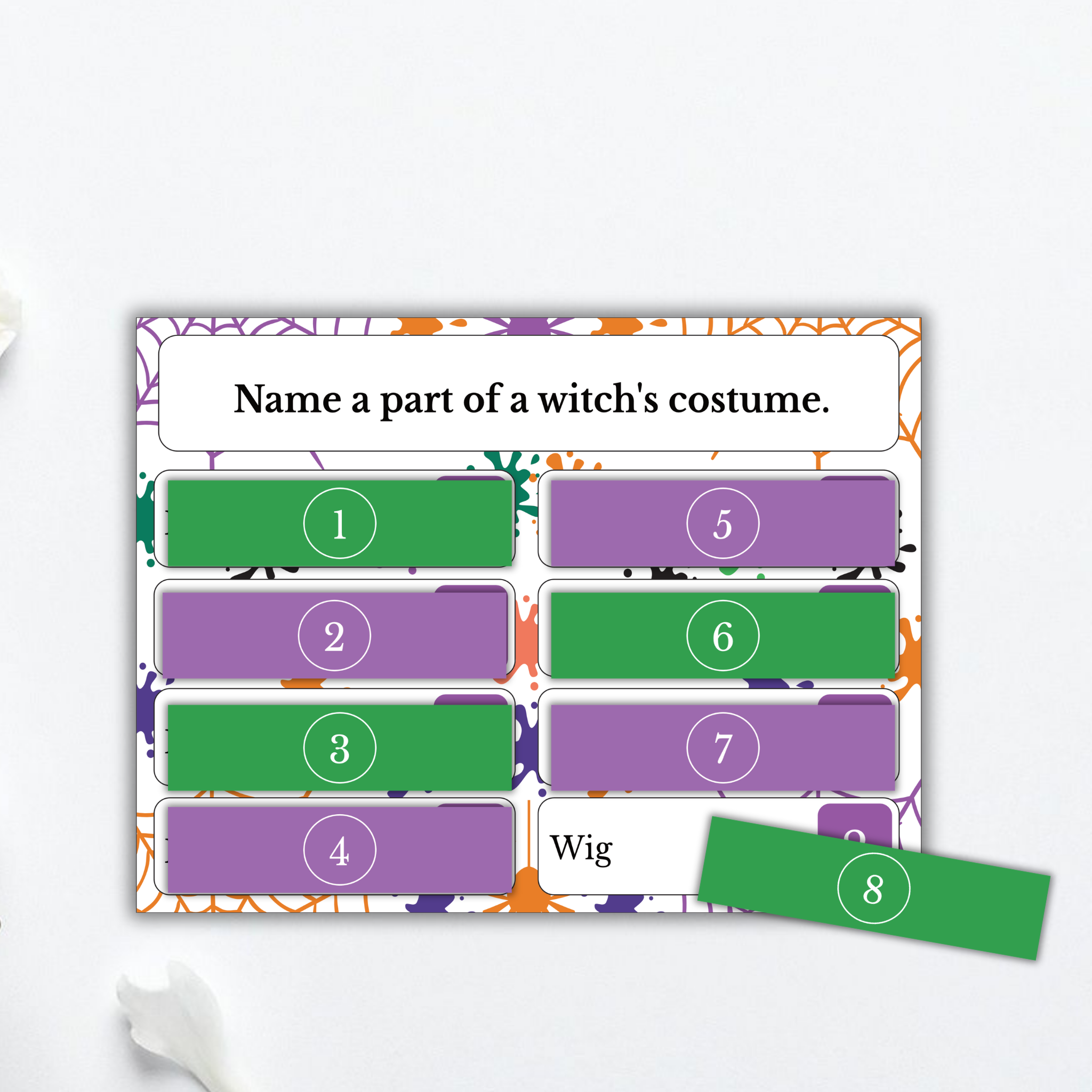 Halloween Friendly Squabble Game