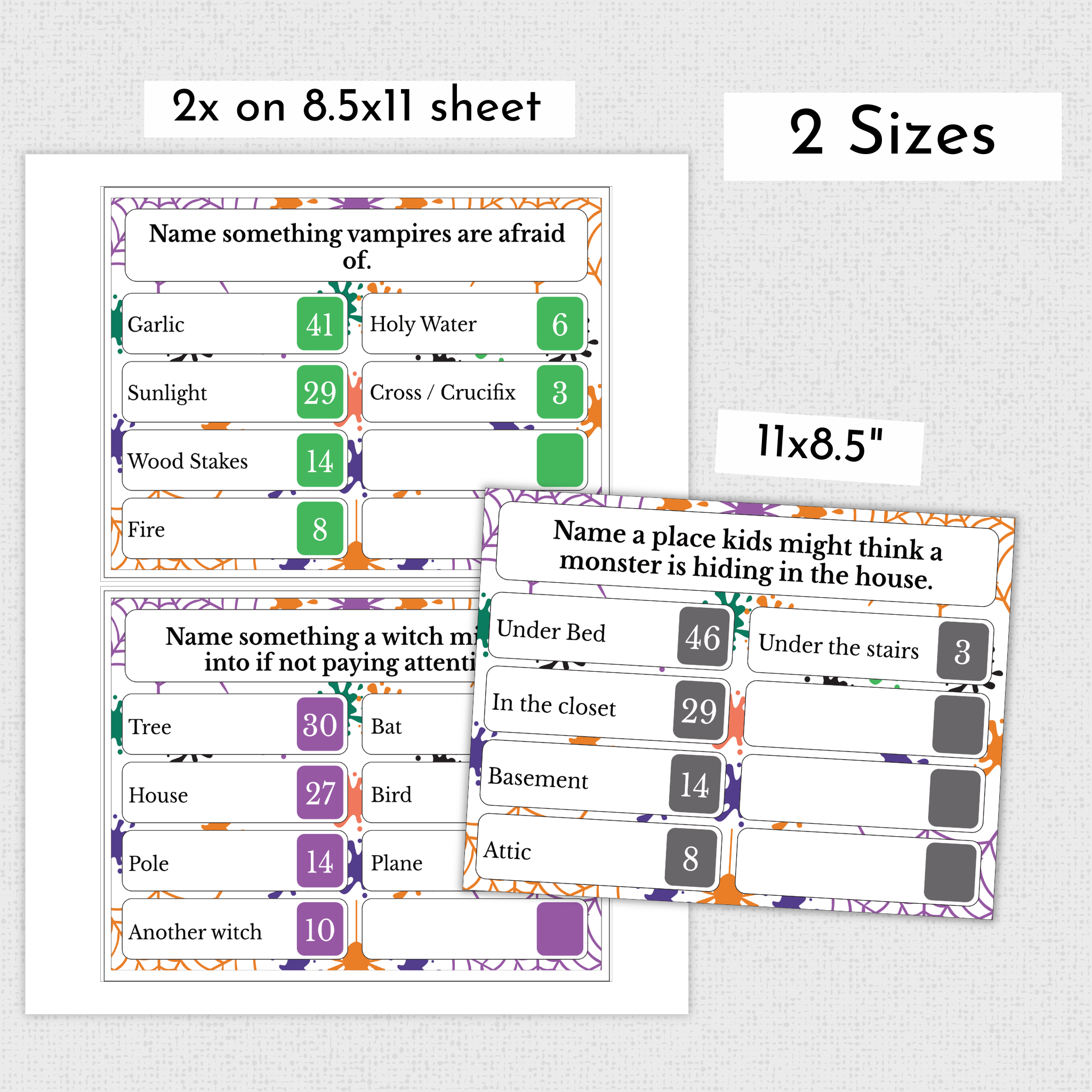 Halloween Friendly Squabble Game