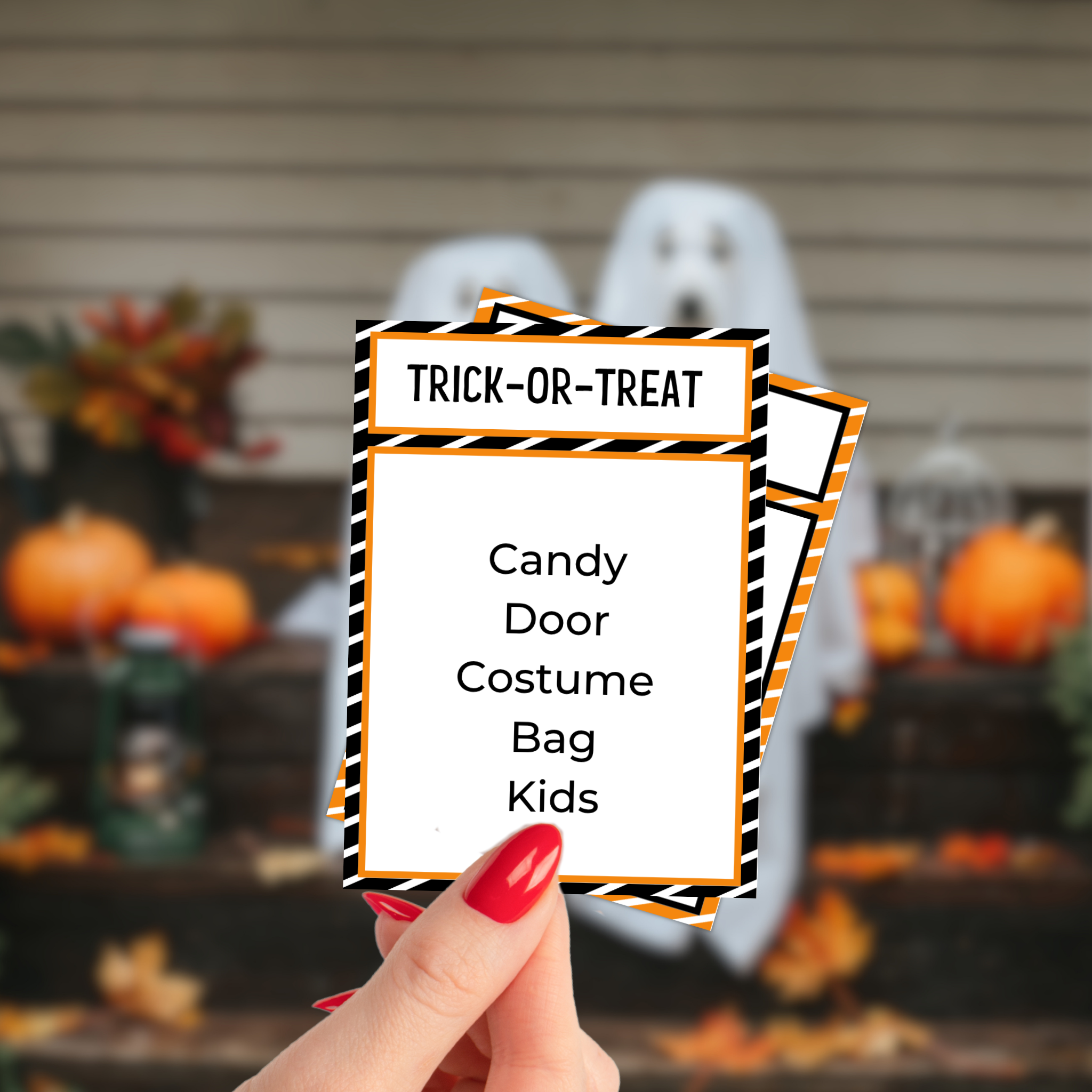 Halloween Forbidden Word Game