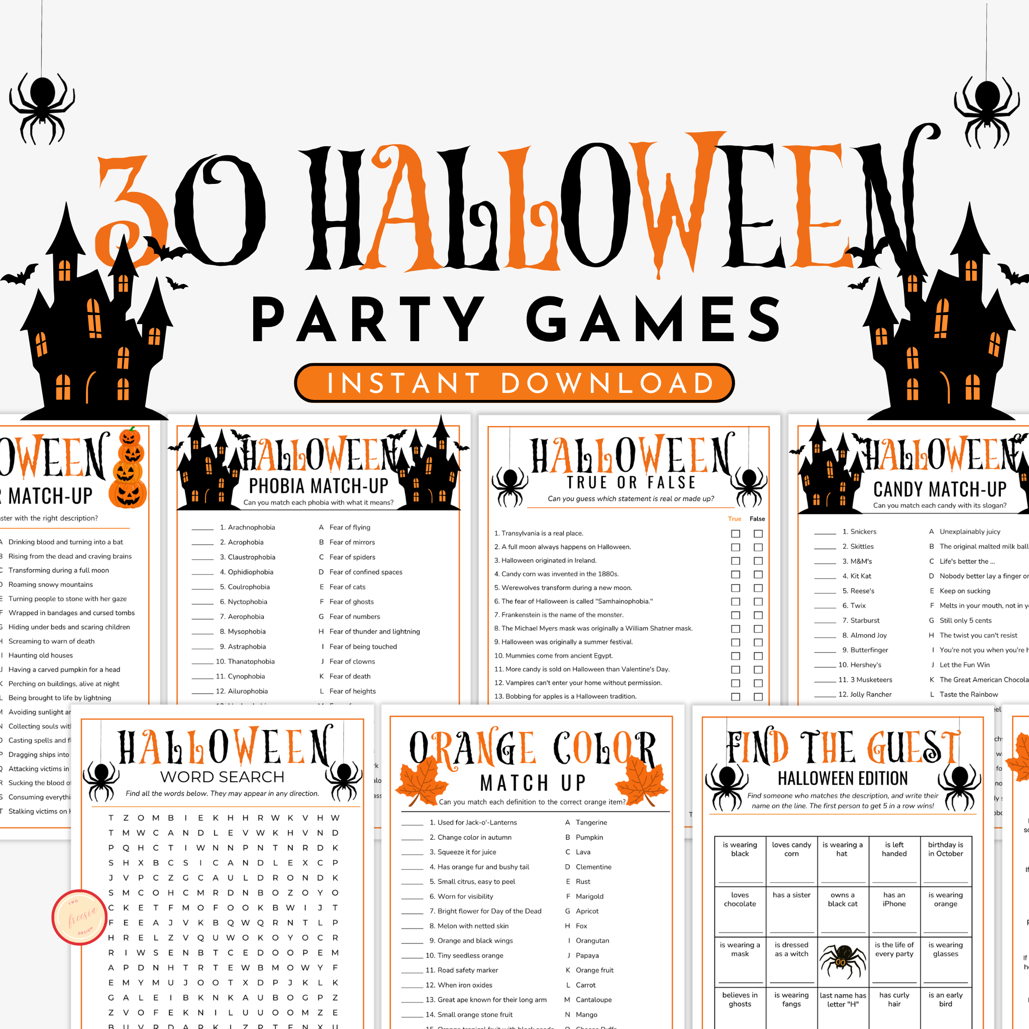 30 Halloween Party Games