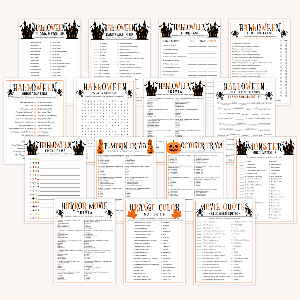 30 Halloween Party Games