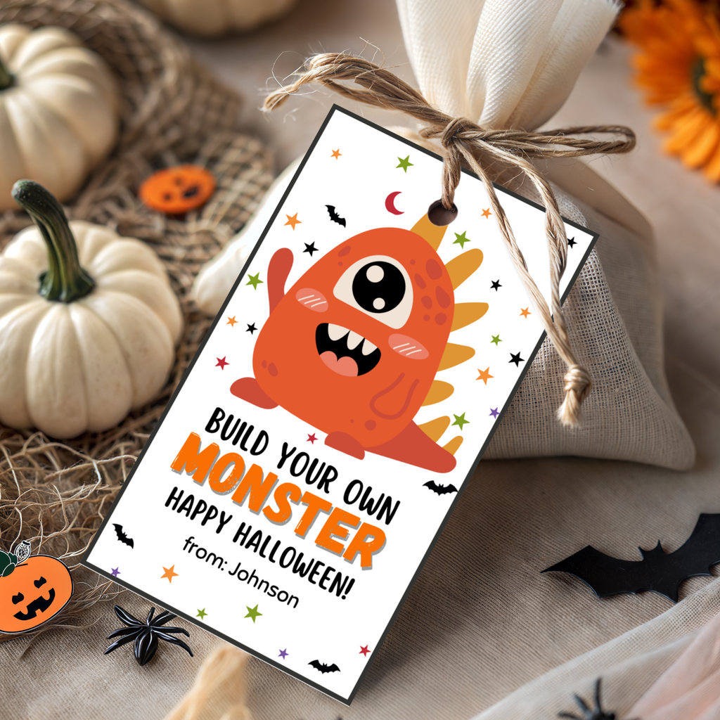 BYO Monster Halloween Tag