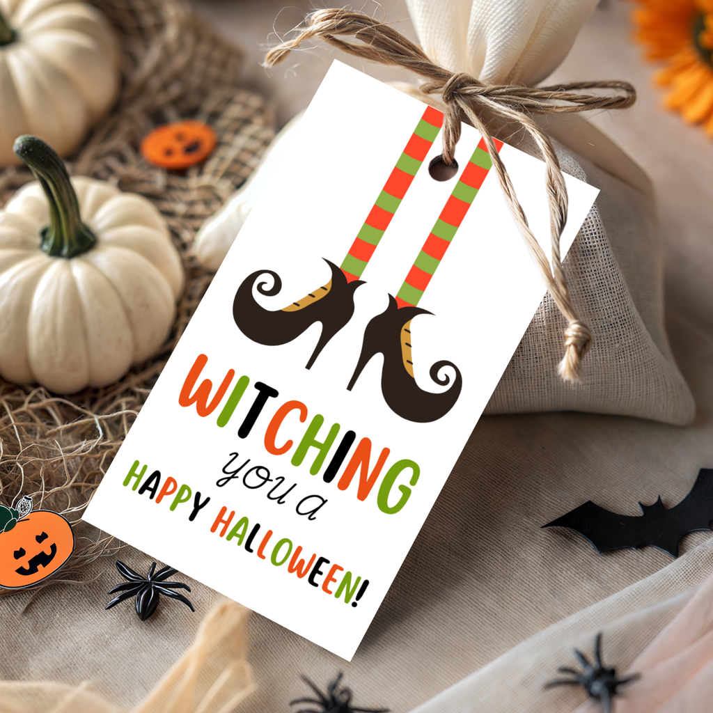 Witch Gift Tag - Halloween